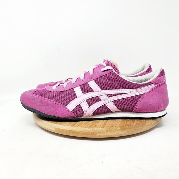 Onitsuka Tiger by Asics Pink and White Sneakers - Picture 1 of 14